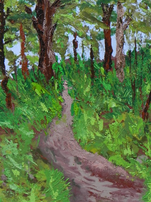 Oil painting - Path